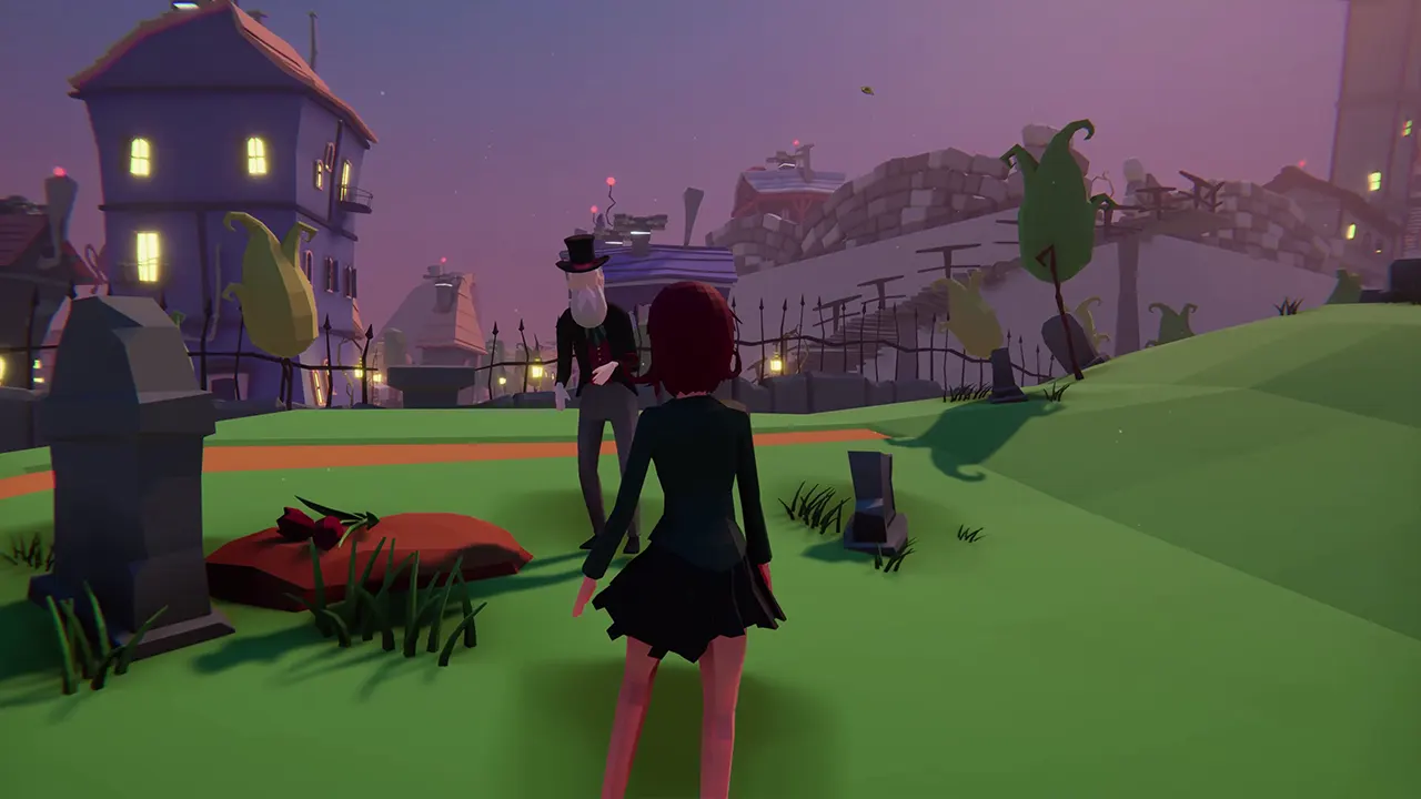 in-game screenshot of DREAMERS adventure video game